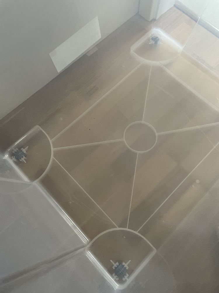 Pojemnik plastikowy z pokrywką 138L, 80x60x44