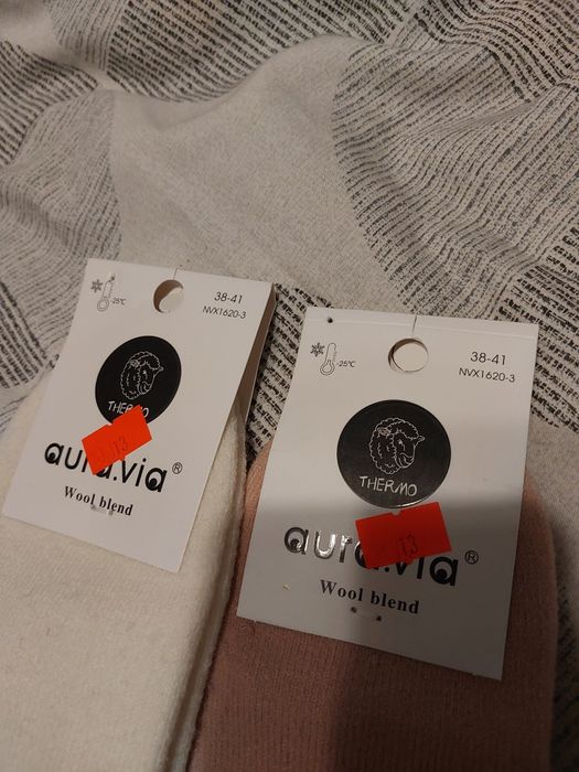 Grube ciepłe skarpety zimowe 38-41 Aura.Via