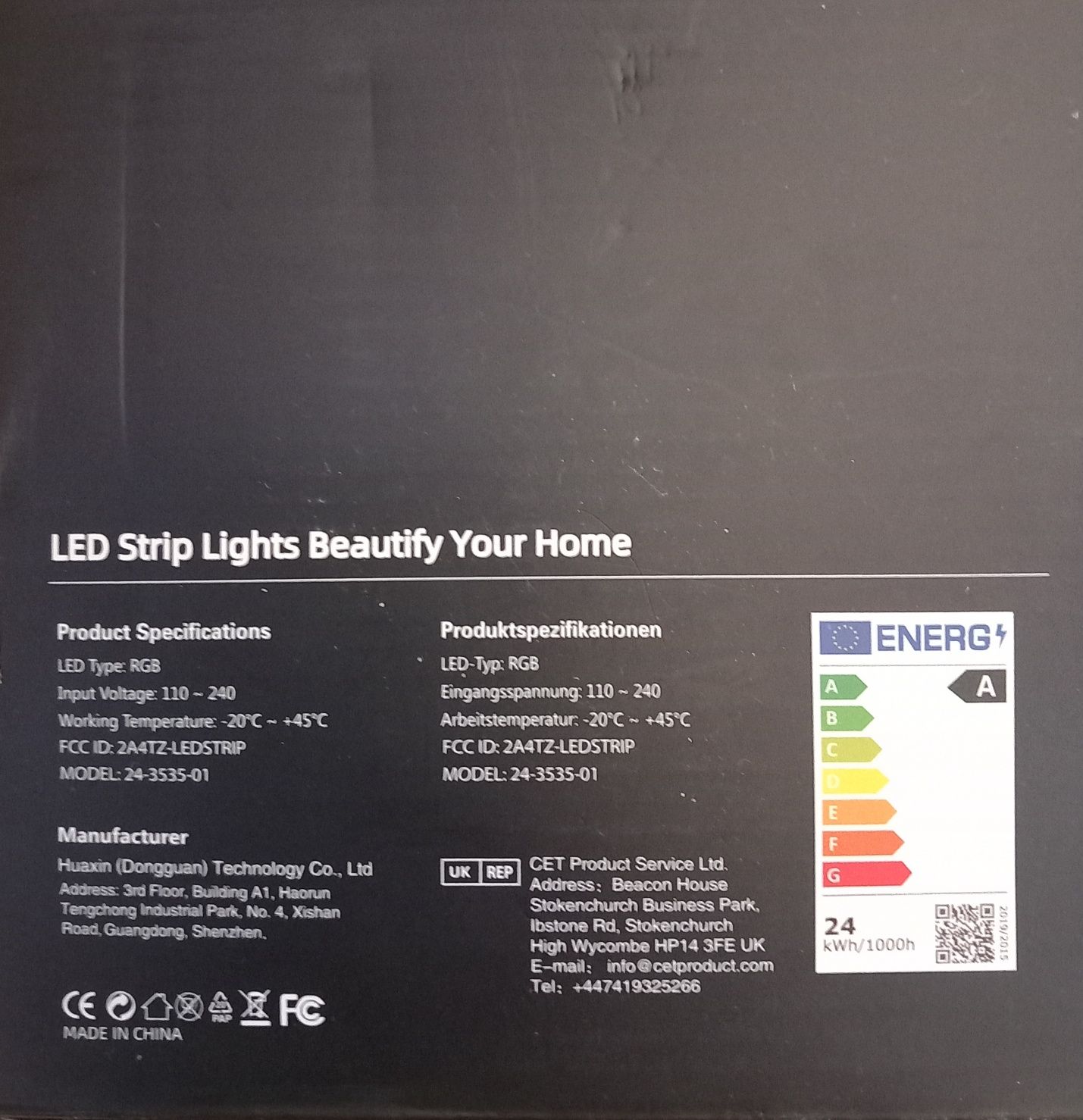 Taśma LED RGB 2x 15metrow z pilotem