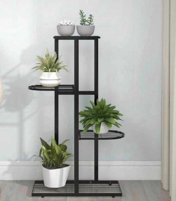 Metalowy Kwietnik/Stojak Na Kwiaty/Rosliny/4-Poziomowy