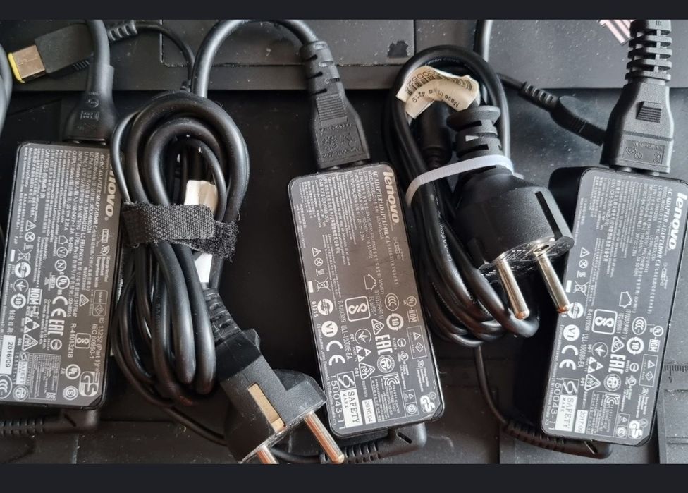 Oryginalny Zasilacz Ładowarka lenovo 20v 2.25a 45w prostokąt thinkpad