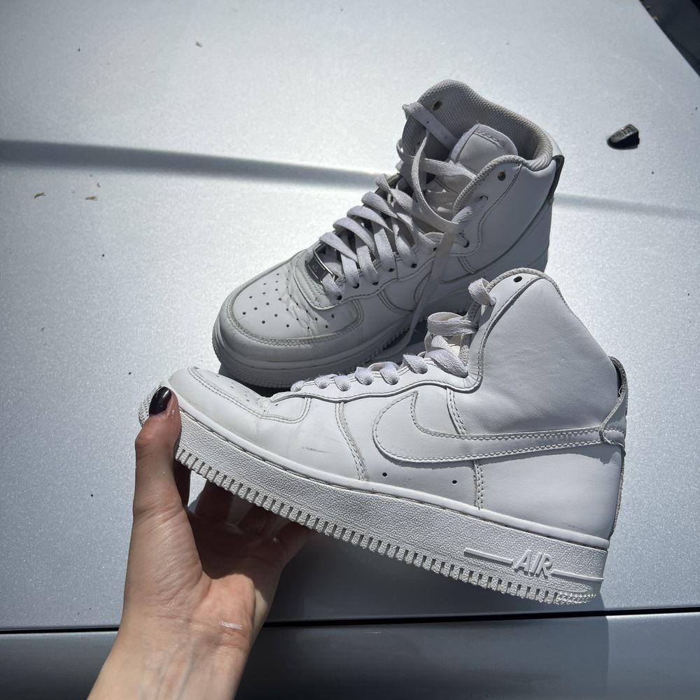 Nike air force 1 mid високі білі