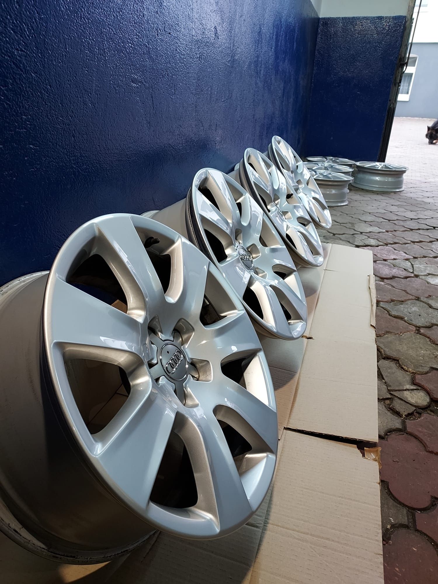 Alufelgi R18 5×112 Audi oryginalne idealny stan