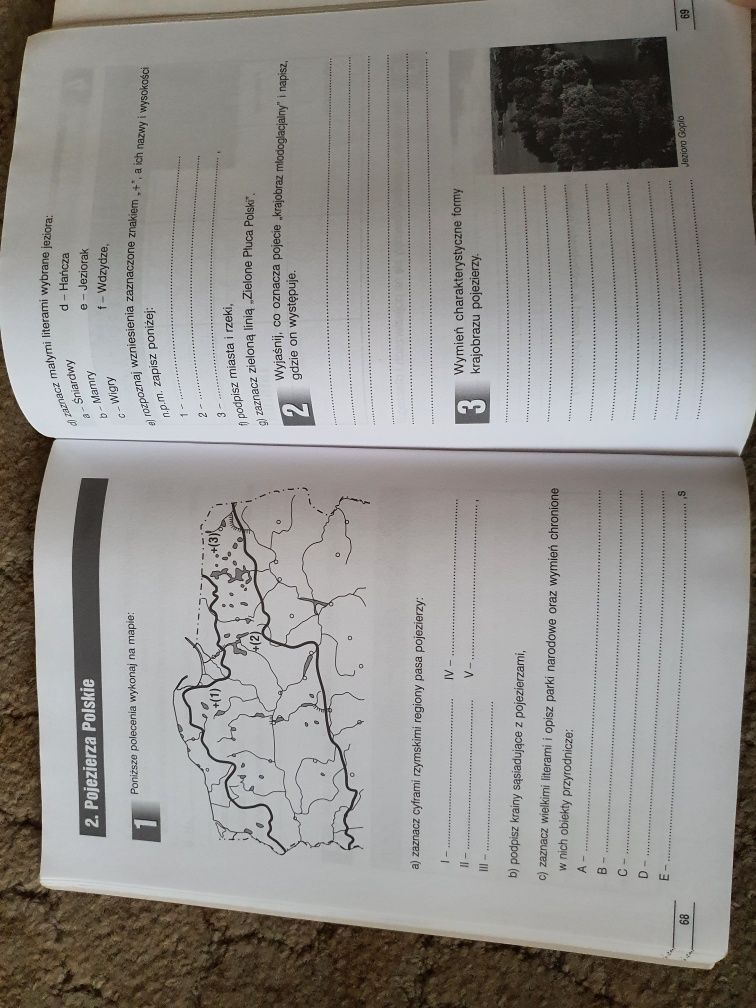 Geografia 3 ćwiczenia wydawnictwo ABC zeszyt ucznia Hanna Młynkowiak