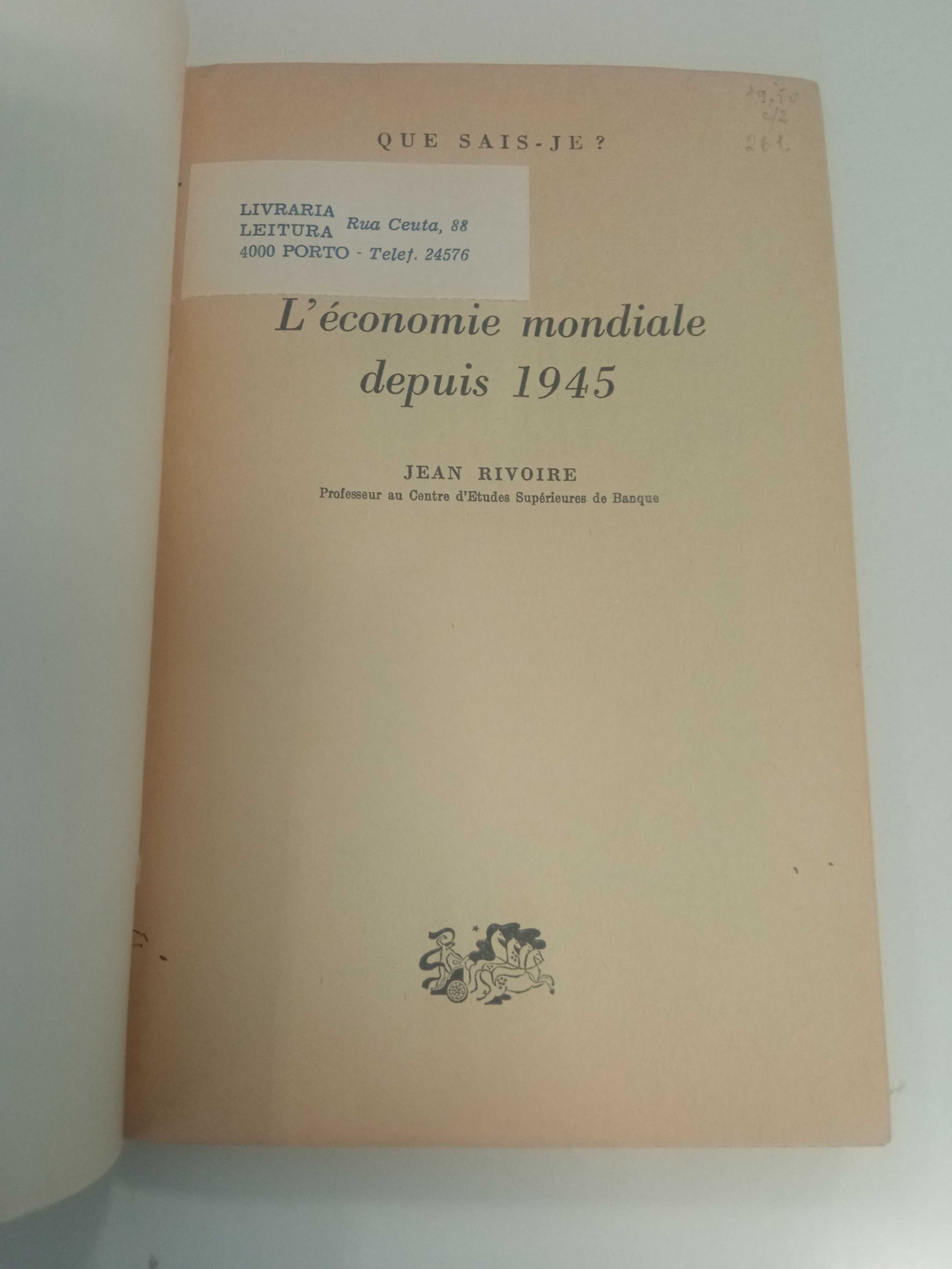 L' economia mondiale depois 1945