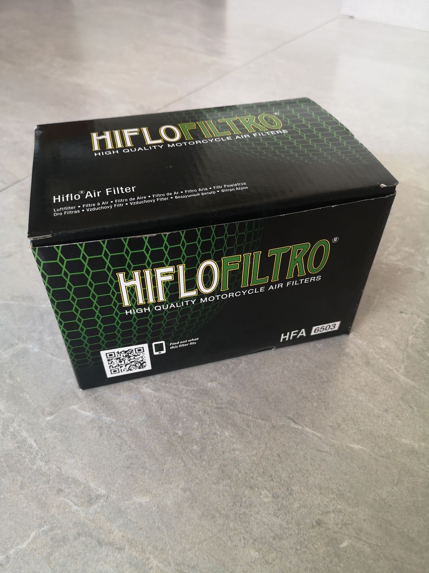 Filtr powietrza Hiflo Filtro HFA6503, Triumph Speed Triple, Daytona