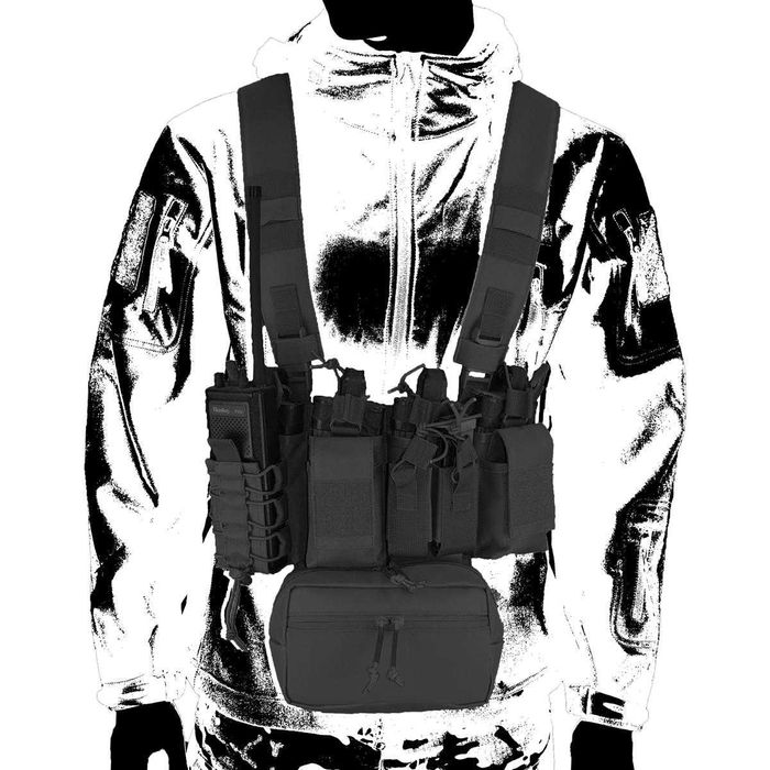 Kamizelka Taktyczna Chest Ring Storm Cordura® Czarna