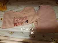 roupa de menina fato treino e casaco