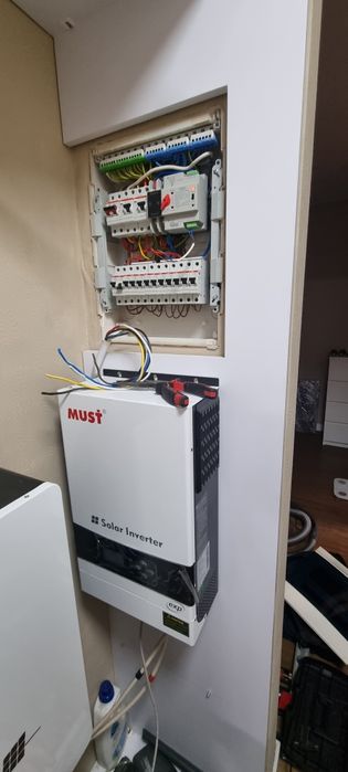 Установка, подключение инвертора АВР