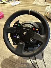 Pedais T-LCM + volante Thrustmaster TX leather edition (gama T300)