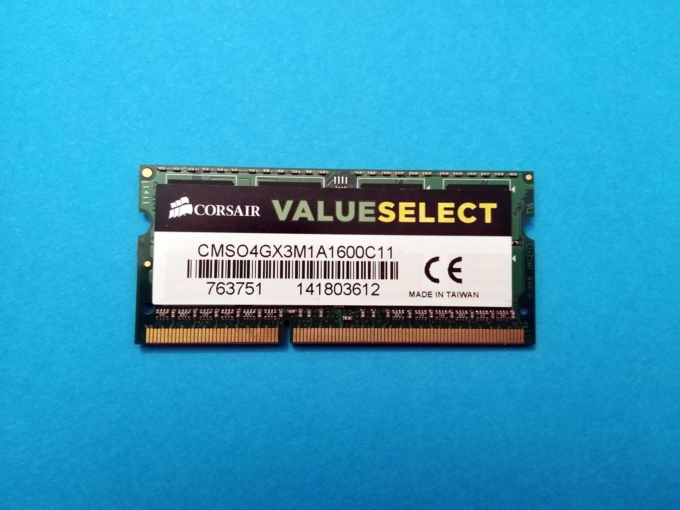 DDR3 4GB Corsair ValueSelect 12800