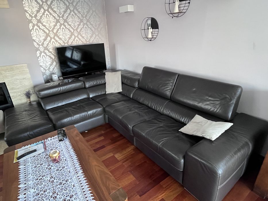 Narożnik skóra naturalna