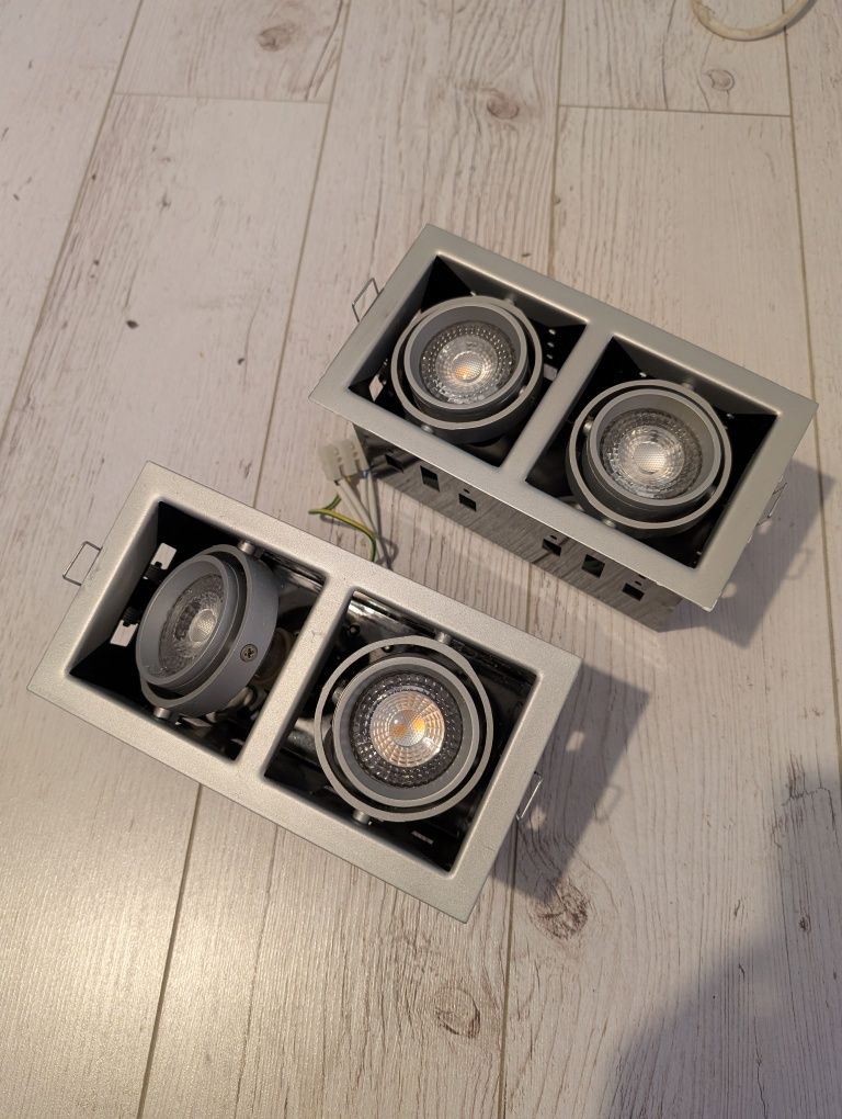 Lampa sufitowa wpuszczana dwupunktowa paulmann cardano