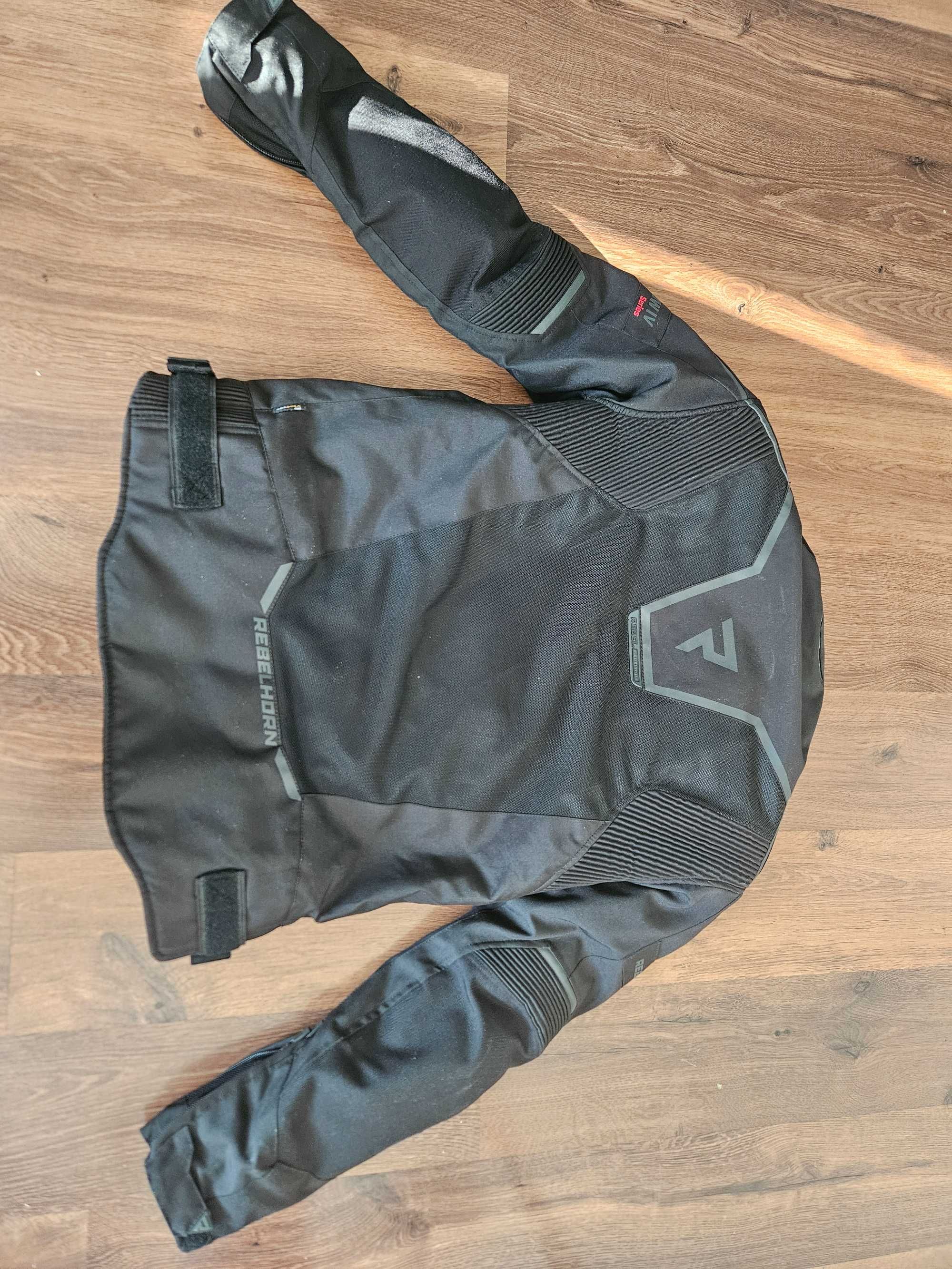 Kurtka motocyklowa Rebelhorn Hiflow IV roz S + ochraniacz pleców