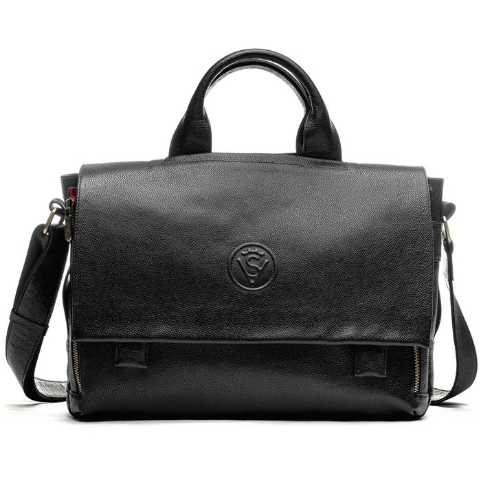 Мужской кожаный портфель / Портфель шкіряний класичний VS154