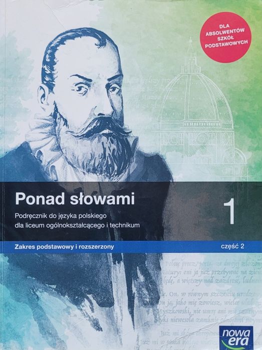 Ponad słowami 1 część 2 zakres podstawowy i rozszerzony NOWA ERA