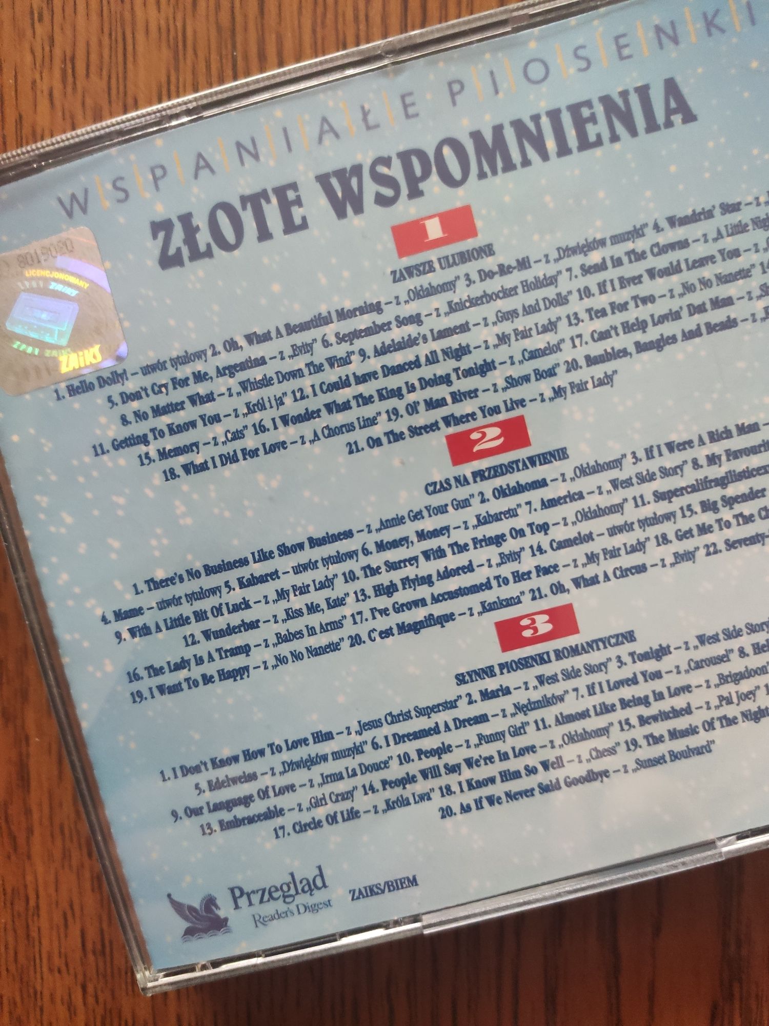 Plyta CD "Złote wspomnienia"