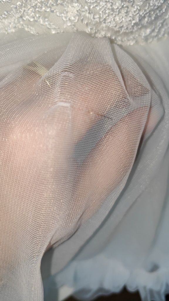 Milulove 68 74 śmietanka sukienka na chrzest chrzciny Elizabeth