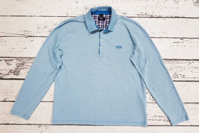 Hugo Boss * koszulka polo * longsleeve * męska * L
