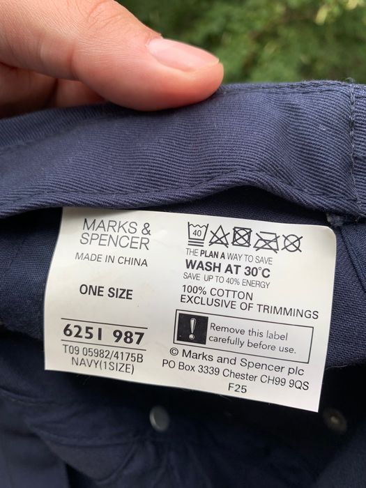 НОВАЯ мужская кепка бейсболка MARKS SPENCER Blue Harbour Golf PGA Tour