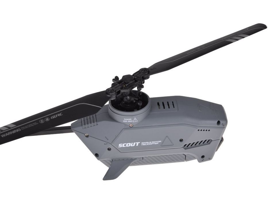 Zdalnie sterowany Futurystyczny HELIKOPTER Scout - nowoczesny design