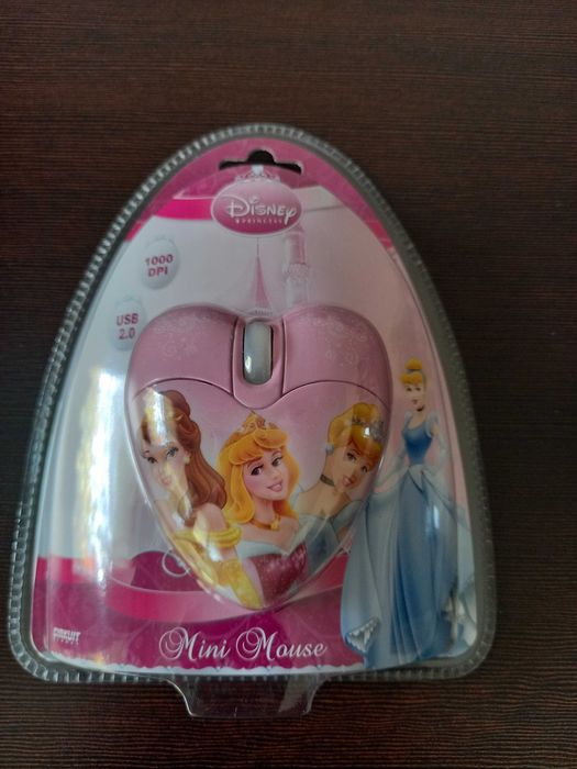 Mini mysz komputerowa Disney Księżniczka