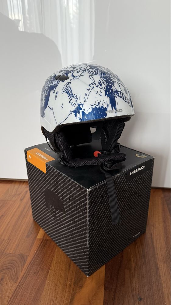 Head Kask narciarski dziecięcy, 53-54cm