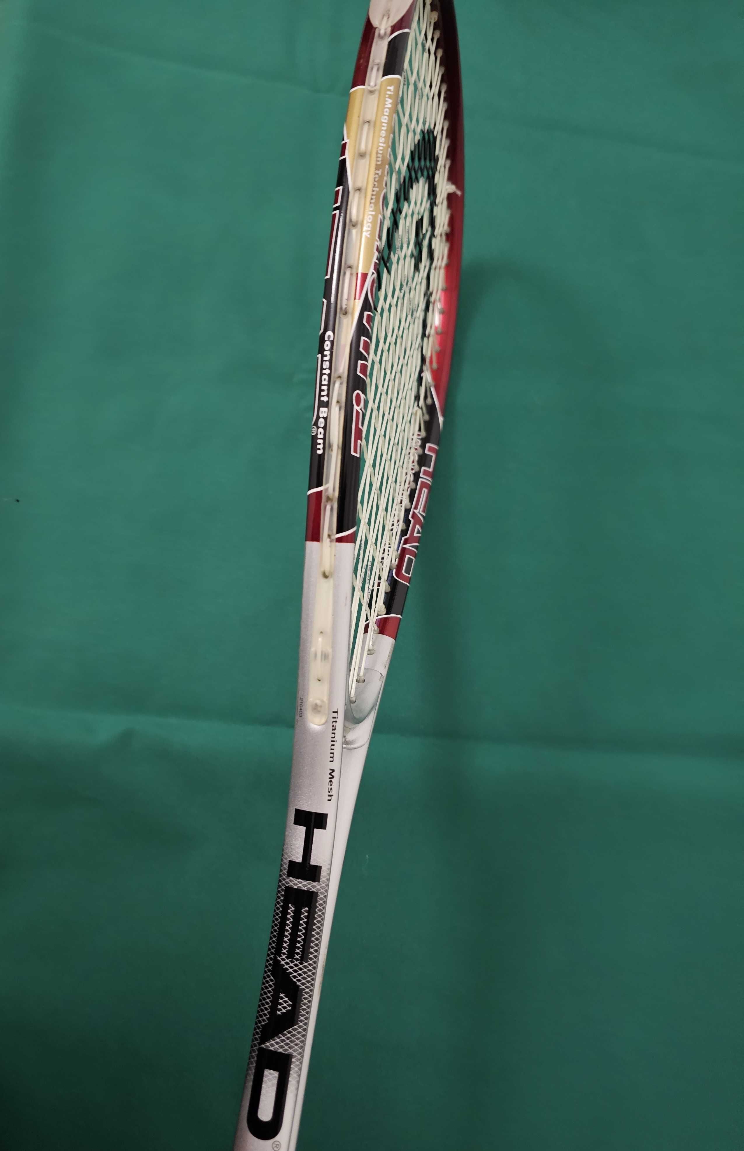 Raquete Squash HEAD TI. Drive Titanium Mesh Magnesium Body Tenis Padel