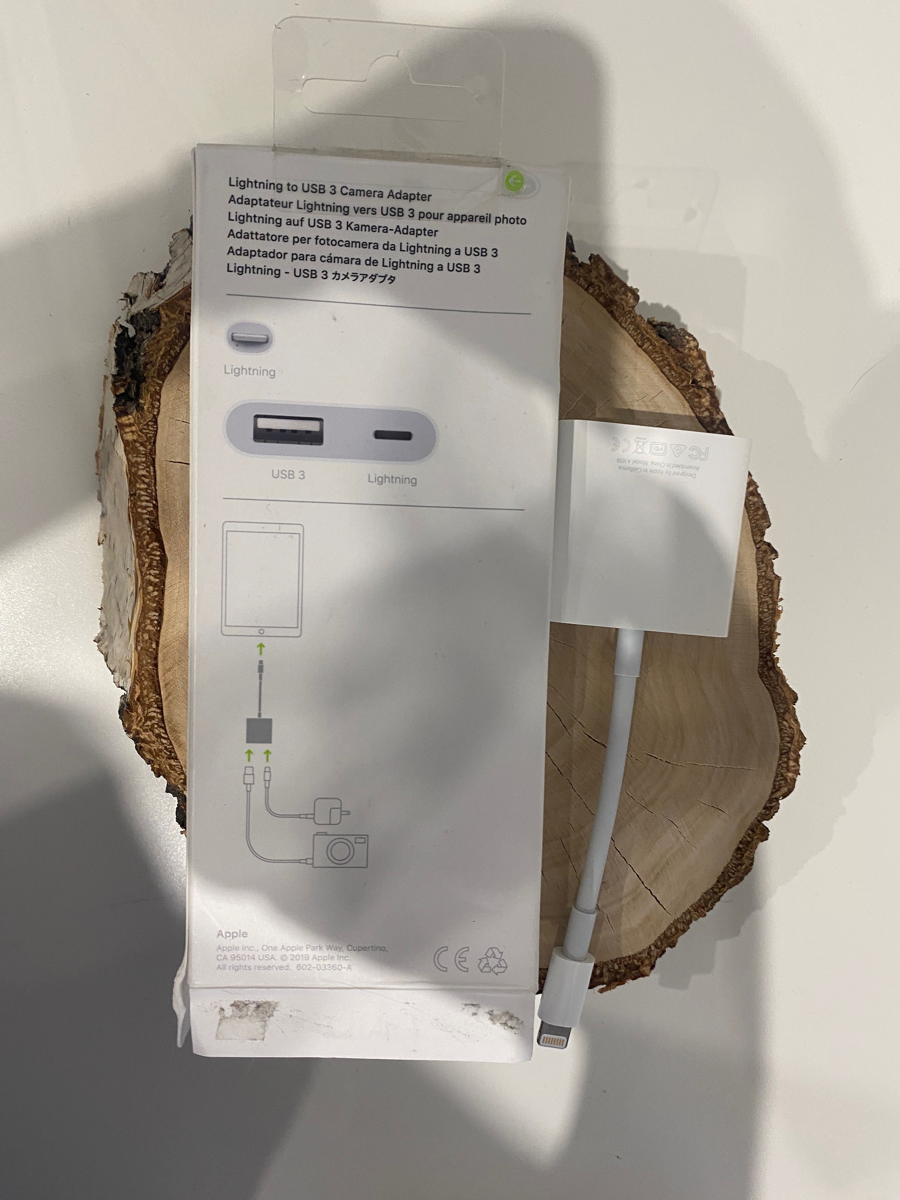 Przejściówka z Lightning na USB 3 MK0W2ZM/A