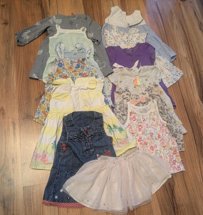 Paka ubranek 74/80 sprzedam lub oddam za