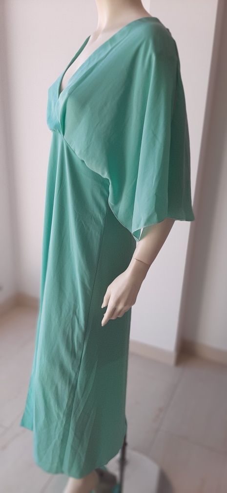 Vestido novo cerimónia verde água