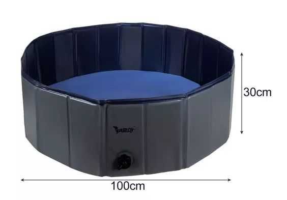 Basen/ kojec dla psa składany 100x30 Purlov