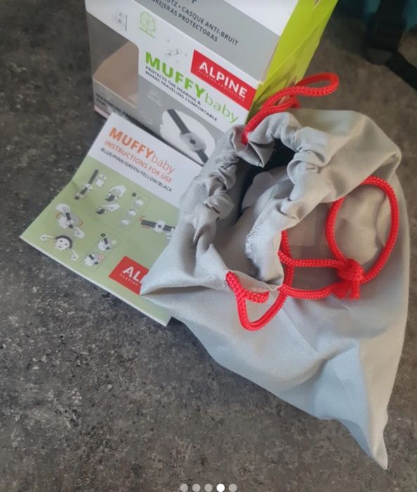 Protecção auditiva bebé