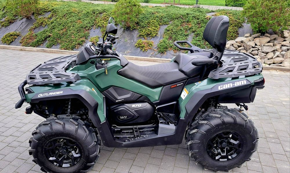 Can-Am Outlander 650 XU+ MAX FV23% Zarejestrowany PL Transport
