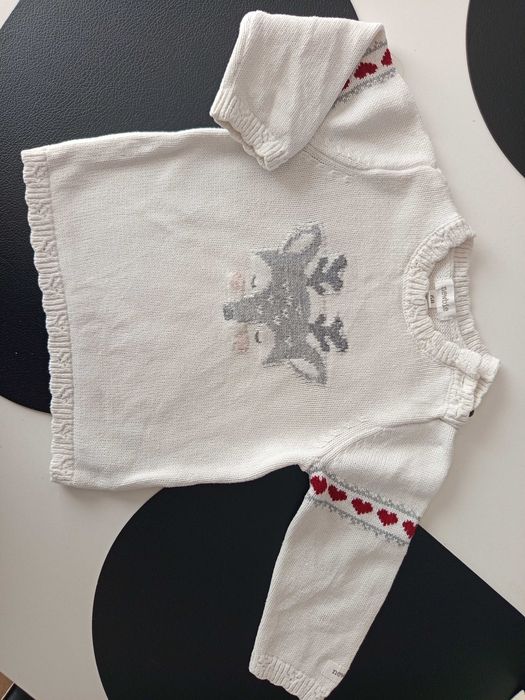 Sweterek świąteczny Newbie 68