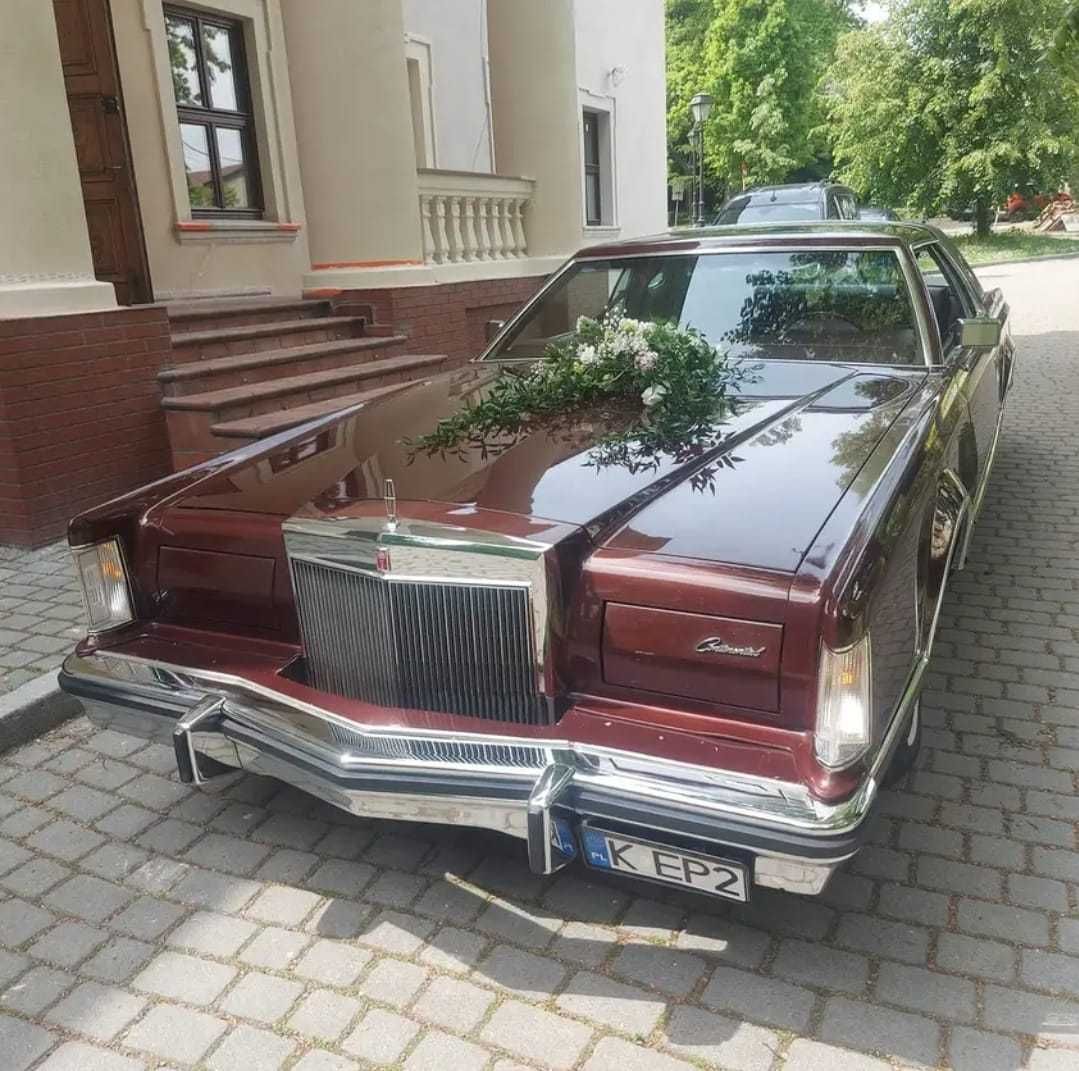 Auto do ślubu lub na imprezę - Klasyczny Lincoln Continental 77