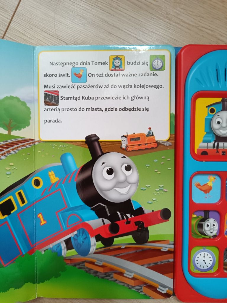 Książka interaktywna Tomek i przyjaciele z dźwiękiem