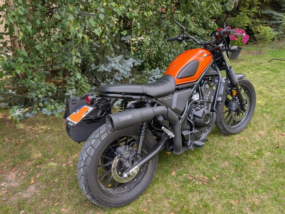 Honda CL500 tłumik Vance & Hines