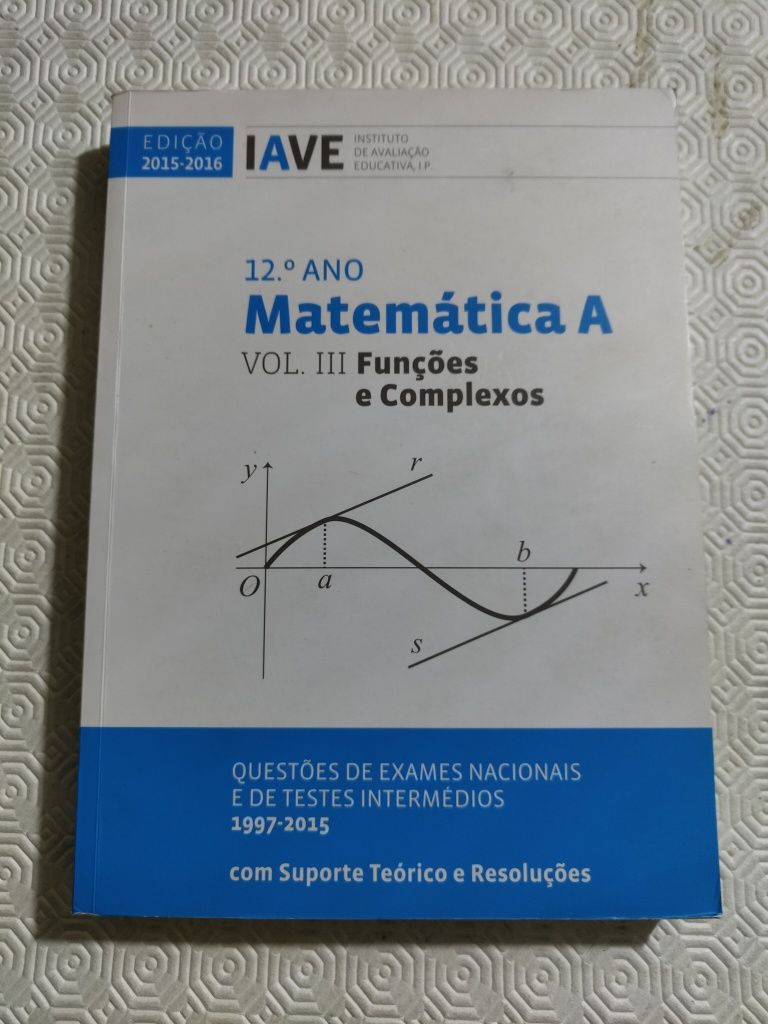 Manuais IAVE - Matemática A (Funções e complexos)