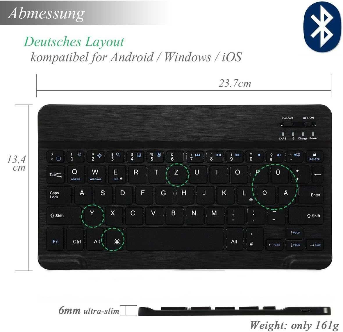 Чохол з клавіатурою для iPad 4 / iPad 3 / iPad 2