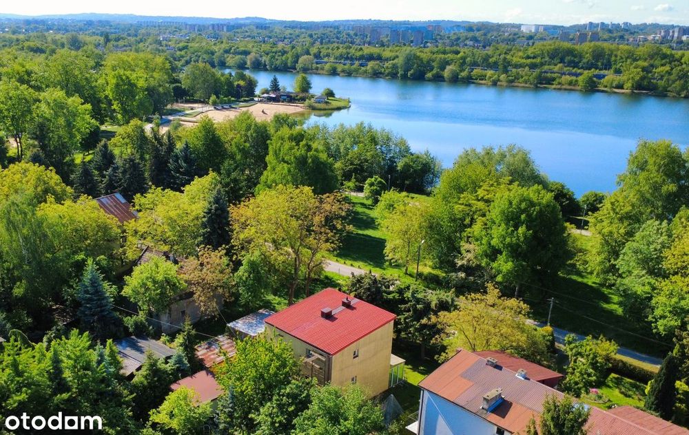 Dom nad zalewem Bagry – pierwsza linia brzegowa | ul. Kacza,