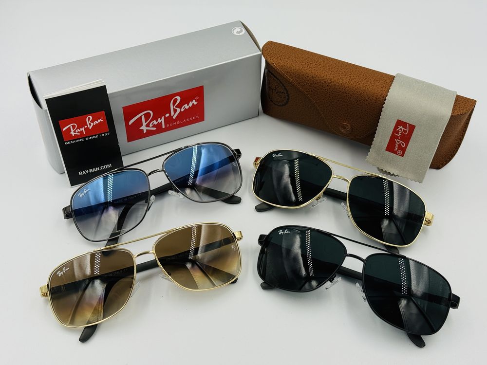 Солнцезащитные очки Ray Ban Metal 2601 59мм стекло (mix)