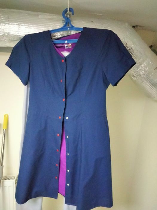 Мед платье и халат размер 42/44