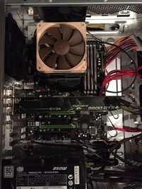 Intel Q9450 + Kingston DDR3 8GB + CoolerMaster