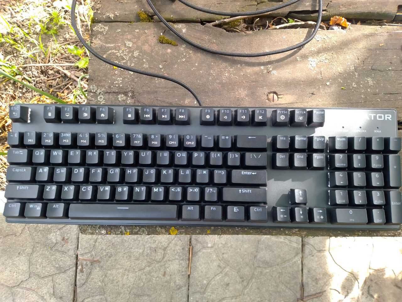 Iгрова клавiатура Hator Starfall Rainbow Origin Blue