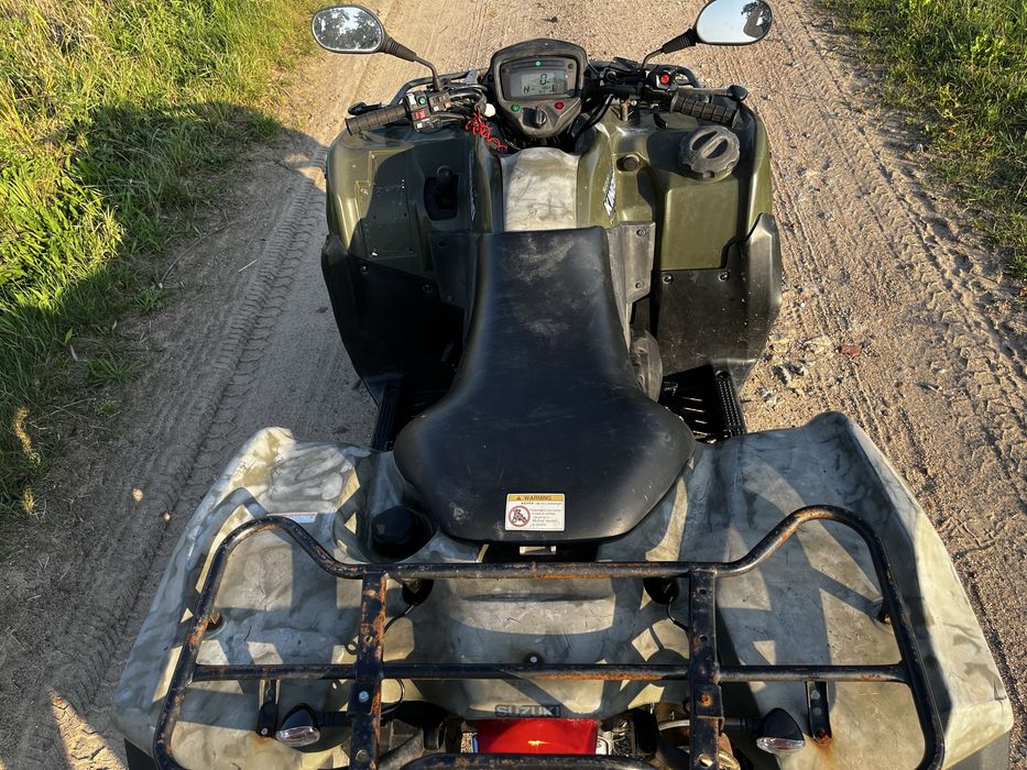 Suzuki kingquad 450 zarejestrowany 4x4 WTRYSK DRUGI WŁAŚCICIEL