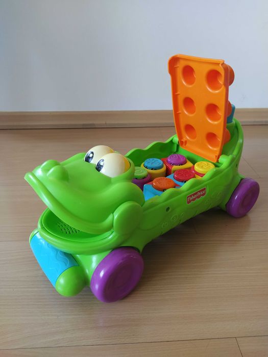 Wesołe klocki I krokodyl Fisher Price