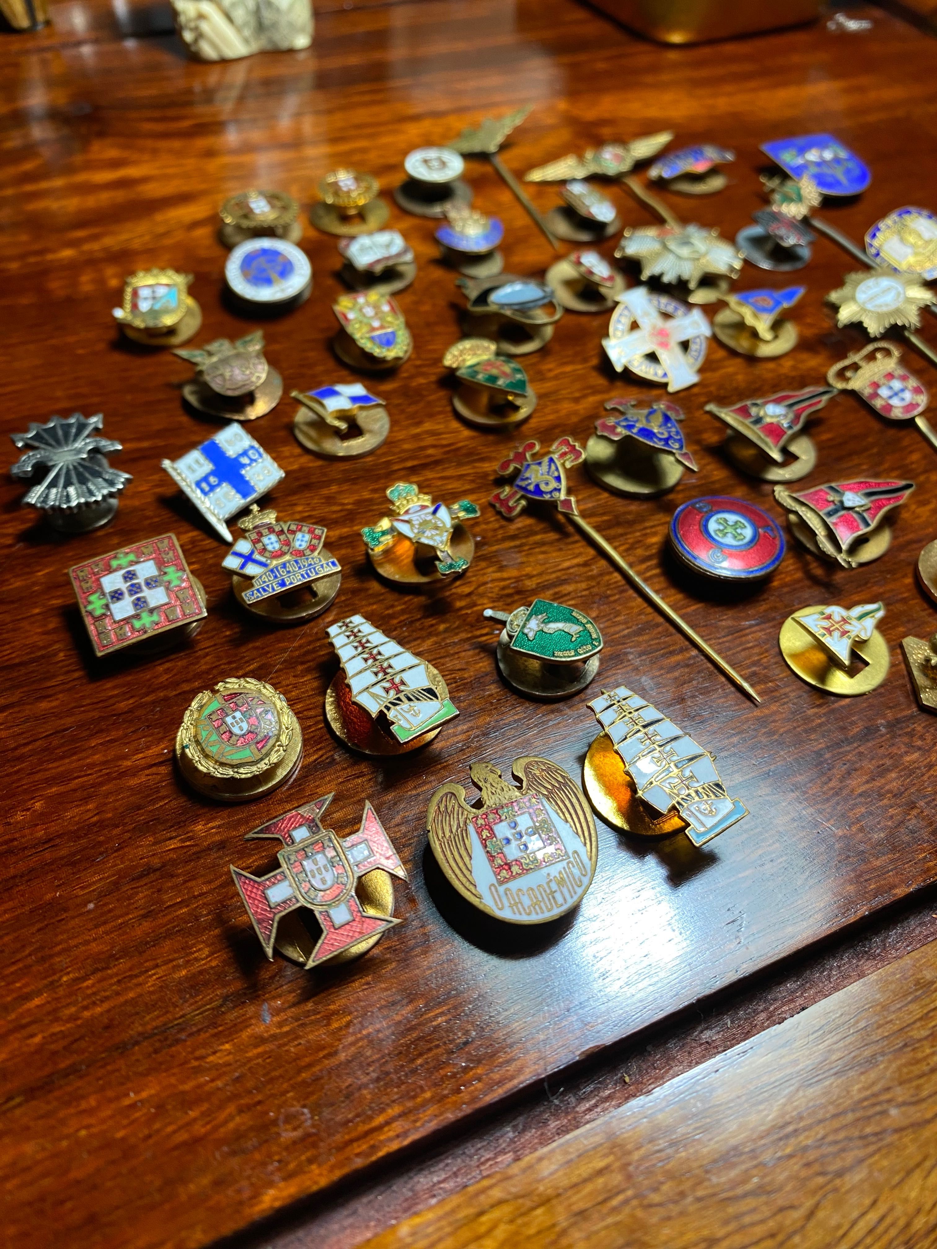 Pin Mocidade Portuguesa Legião Militares ACP Centenários etc…