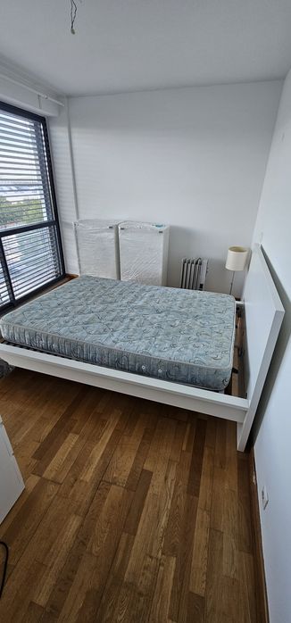 Cama malm (1.40 2.00) + estrado + 4 gavetas