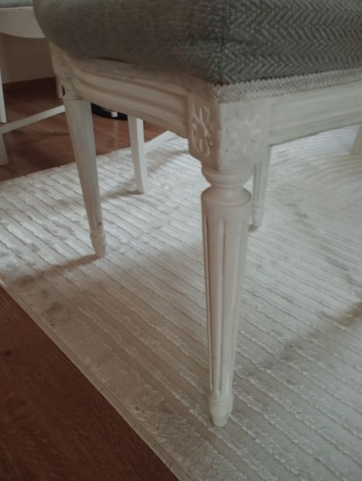 Krzesło + zydelek -Antyki